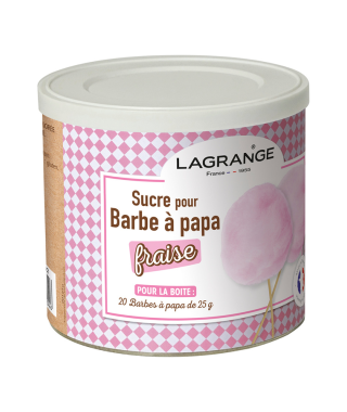 Barbe à papa Lagrange Barbe à papa Lagrange Sucre pour Barbe à Papa Fraise - 380007
