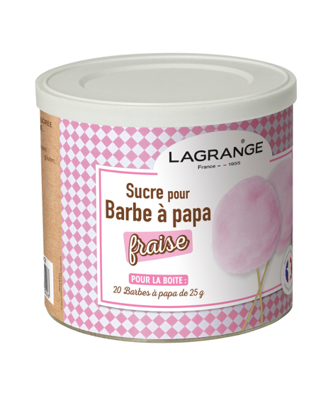 Barbe à papa Lagrange Barbe à papa Lagrange Sucre pour Barbe à Papa Fraise - 380007
