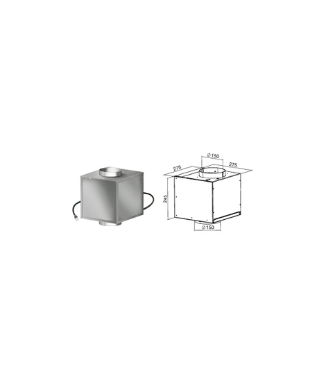 Hotte sans moteur / moteur Falmec Moteur seul  INT 950m3/H 124272