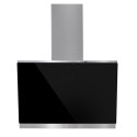 AMSTA - AMHIV60FAJB - Hotte inclinée - 60 cm - Témoin changement de filtre - Evacuation ou recyclage - 700m³ - Classe A - Noir