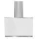 AMSTA - AMHIV60FAJW - Hotte inclinée - 60 cm - Témoin changement de filtre - Evacuation ou recyclage - 650m³ - Classe B