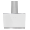 AMSTA - AMHIV60FAJW - Hotte inclinée - 60 cm - Témoin changement de filtre - Evacuation ou recyclage - 650m³ - Classe B