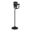 AMSTA AMMK77821 - Lampe d'intérieur sur pied - Destructeur d'insectes - 26 watts - Anneau de suspension - Bac collecteur - Noir
