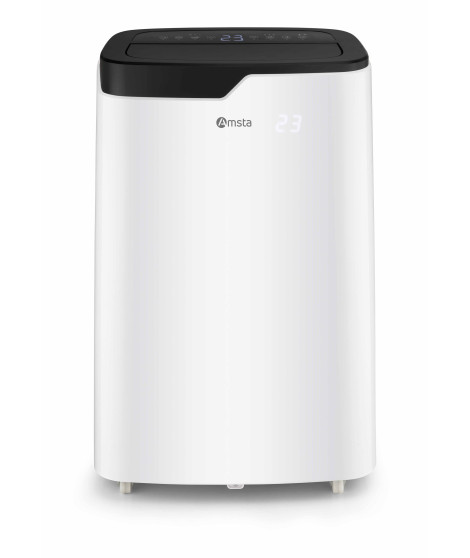 AMSTA - Climatiseur mobile 3en1 - 16000BTU - 4700W - R290 - Déshumidificateur - Surface traitée 50m² - AMCLI160E