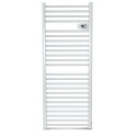 AMSTA - AMSS750TE - Sèche serviette mural 750W - Contrôle électronique - 6 modes - Thermostat réglable - Blanc