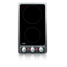 Domino vitrocéramique 3000W inox LINKE