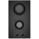 RADIOLA - RATG302N - Plaque de cuisson Gaz - 2 Foyers - Sabaf - Acier émaillée - Allumage 1 main - Largeur(30cm) - Noir