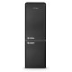SCHNEIDER - SCB315VNFB - Réfrigérateur combiné Vintage - 326L (226+100) - No Frost - 3 clayettes - Noir mat