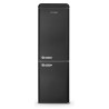 SCHNEIDER - SCB315VNFB - Réfrigérateur combiné Vintage - 326L (226+100) - No Frost - 3 clayettes - Noir mat