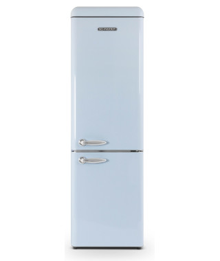REFRIGERATEUR COMBINE 250L A++ SCCB250VBL BLEU SCHNEIDER