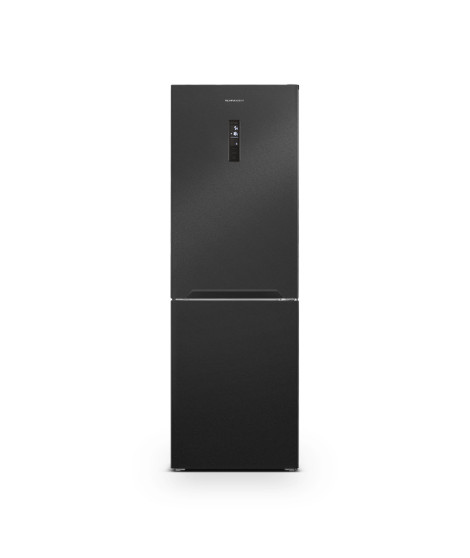 SCHNEIDER - SCCB336DNF2DAX - Réfrigérateur combiné - 347L (243+104) - No frost - Thermostat réglable - 3 clayettes verres - Noir