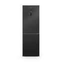 SCHNEIDER - SCCB336DNF2DAX - Réfrigérateur combiné - 347L (243+104) - No frost - Thermostat réglable - 3 clayettes verres - Noir