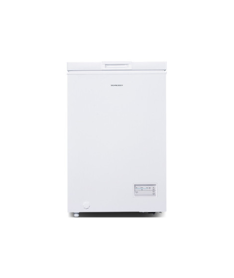 SCHNEIDER - SCCCP100W - Congélateur coffre - 98 litres - Froid statique - Super isolation - Blanc