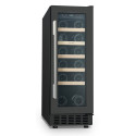 SCHNEIDER - SCCVEF3120 - Cave à vin - 20 bouteilles - 56 litres - Froid brassé - 4 clayettes coulissantes - Mise en température