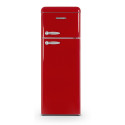 SCHNEIDER FRIGERATEUR 2 PORTES 208LA++ VINTAGE ROUGE