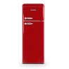 SCHNEIDER FRIGERATEUR 2 PORTES 208LA++ VINTAGE ROUGE