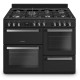 SCHNEIDER - SCG71MFB - Piano de cuisson - 7 feux Gaz - Wok - Largeur 100cm - 3 Fours électrique - Noir