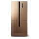 SCHNEIDER - SCMD482NFGM - Réfrigérateur Side by Side - 482L (321+161) - No frost - 4 clayettes verre - 41db - Mirror Gold