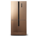 SCHNEIDER - SCMD482NFGM - Réfrigérateur Side by Side - 482L (321+161) - No frost - 4 clayettes verre - 41db - Mirror Gold