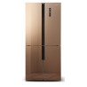 SCHNEIDER - SCMD482NFGM - Réfrigérateur Side by Side - 482L (321+161) - No frost - 4 clayettes verre - 41db - Mirror Gold