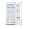 SCHNEIDER - SCRLEA1122 - Réfrigérateur 1 porte encastrable 197L - Froid statique - 39dB - Fixation glissière - 4 clayettes verre