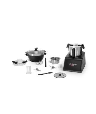SCHNEIDER - SCCM2310FM - Robot chauffant multifonction - Connecté - 4,5 litres - 600 recettes - Balance intégrée