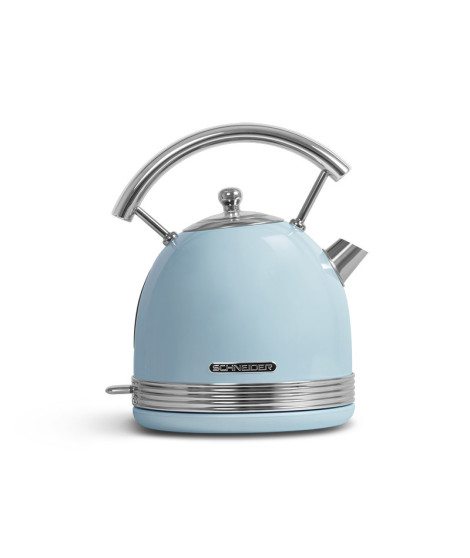 BOUILLOIRE SANS FIL VINTAGE BLEUE SCHNEIDER