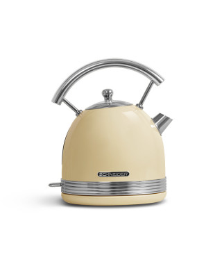 BOUILLOIRE SANS FIL VINTAGE CREME SCHNEIDER