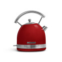 SCHNEIDER - SCKE17R - Bouilloire vintage rouge - 1,7L - 2200W - Socle pivotant - Arrêt automatique