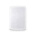 SCHNEIDER - SCMF10W - Mini frigo cosmétique 9L - Refroidissement et chauffage - Miroir avec LED - Boissons - Blanc