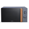 MICRO-ONDES 20 LITRES MECANIC GRIS BOIS SCHNEIDER