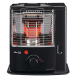 ZIBRO - RS4022 - Poêle à pétrole à mèche - Sans installation ni évacuation - Réservoir amovible(4L) - 38m2 - Noir et Inox