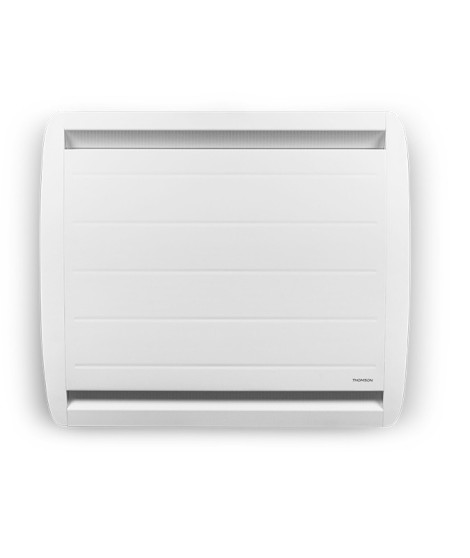 THOMSON - THRFIT1000 - Radiateur connecté - Inertie sèche - 1000 watts - Ecran LCD - 3 modes - Antisalissure - Blanc