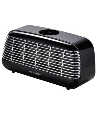 THOMSON - THSFC25DN - Radiateur Soufflant Vintage Céramique - 1500 Watts - Télécommande - Noir