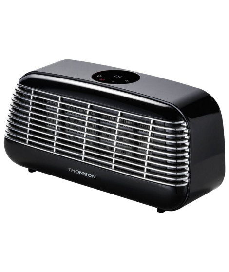 THOMSON - THSFC25DN - Radiateur Soufflant Vintage Céramique - 1500 Watts - Télécommande - Noir