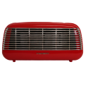 THOMSON - THSFC25DR - Radiateur Soufflant Vintage Céramique - 1500 Watts - Télécommande - Rouge