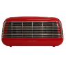 THOMSON - THSFC25DR - Radiateur Soufflant Vintage Céramique - 1500 Watts - Télécommande - Rouge