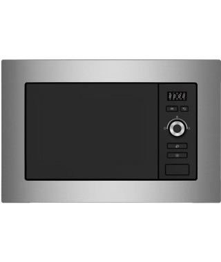 Occasion-Four micro-ondes encastrable CONTINENTAL EDISON MO20IXES Noir et Inox L59,5 x 38,8 x P34,5 cm 20L