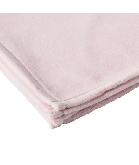 Occasion-Couverture BABYCALIN  - Des la naissance - Flanelle - 75 x 100 cm - Clair rose