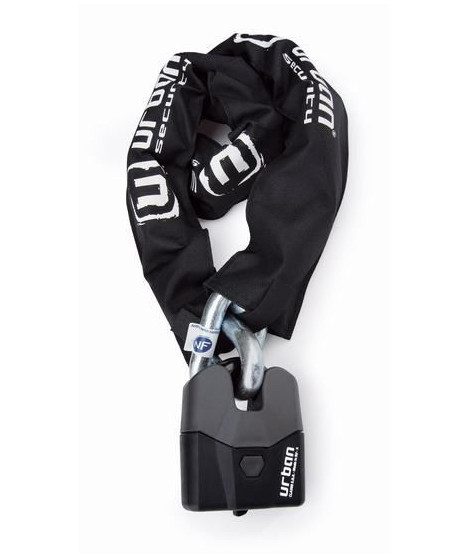 Occasion-Antivol SRA - Cadenas + Chaîne diam.15 150cm homologation + NF-FFMC
