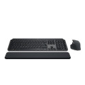 Occasion-Clavier Sans Fil - LOGITECH - MX Keys S Combo - Bluetooth - Rétroéclairé - Touches silencieuses - Graphite