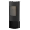 POELE BOIS SOLZAIMA PA1054G027 AMBER PORTE VERRE