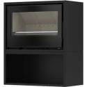 POELE BOIS SOLZAIMA PA1052P020 BACK BOX ECO PORTEVERRE