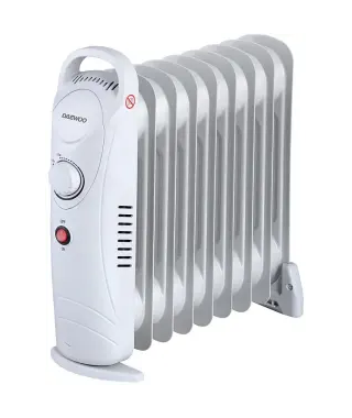 RADIATEUR BAIN D'HUILE DAEWOO DOHB129M BLANC