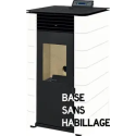 POÊLE GRANULÉS E100 7KW ETANCHE BASE SANS HABILLAGE