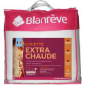 Occasion-BLANREVE Couette extra chaude en microfibre - 240 x 260 cm - Blanc