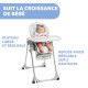 Occasion-CHICCO - Chaise Haute Polly Easy Giraffe