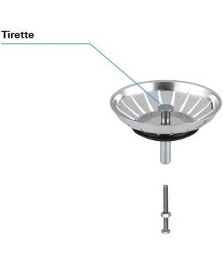 Occasion - GROHE Bonde grille a évier, vidage