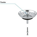 Occasion - GROHE Bonde grille a évier, vidage