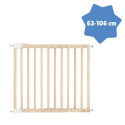 Occasion - Badabulle Deco Pop Bois Barriere de Sécurité Extensible Fixation Pression & Vis (63,5 - 106cm)